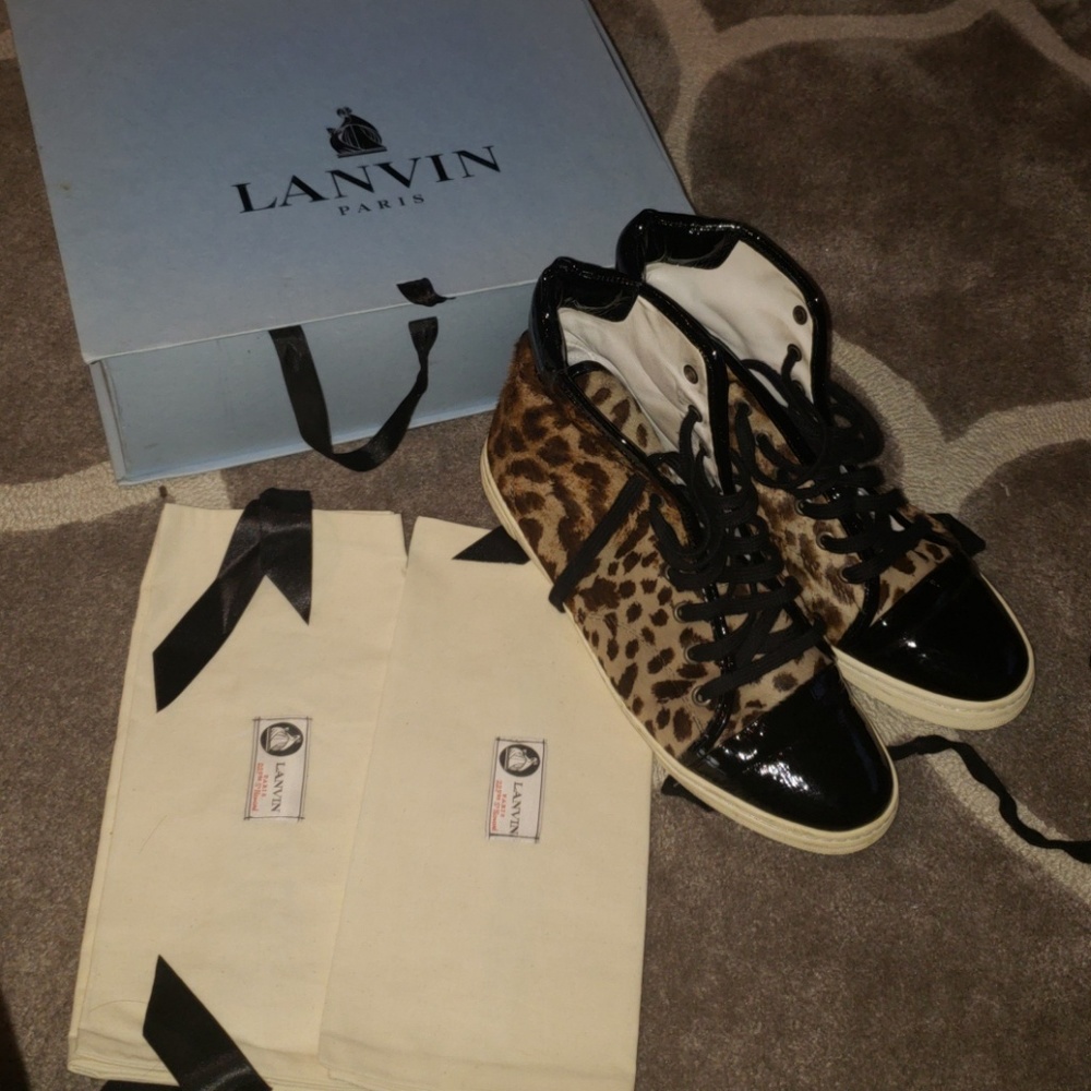 Lanvin Basket Haute sneaker